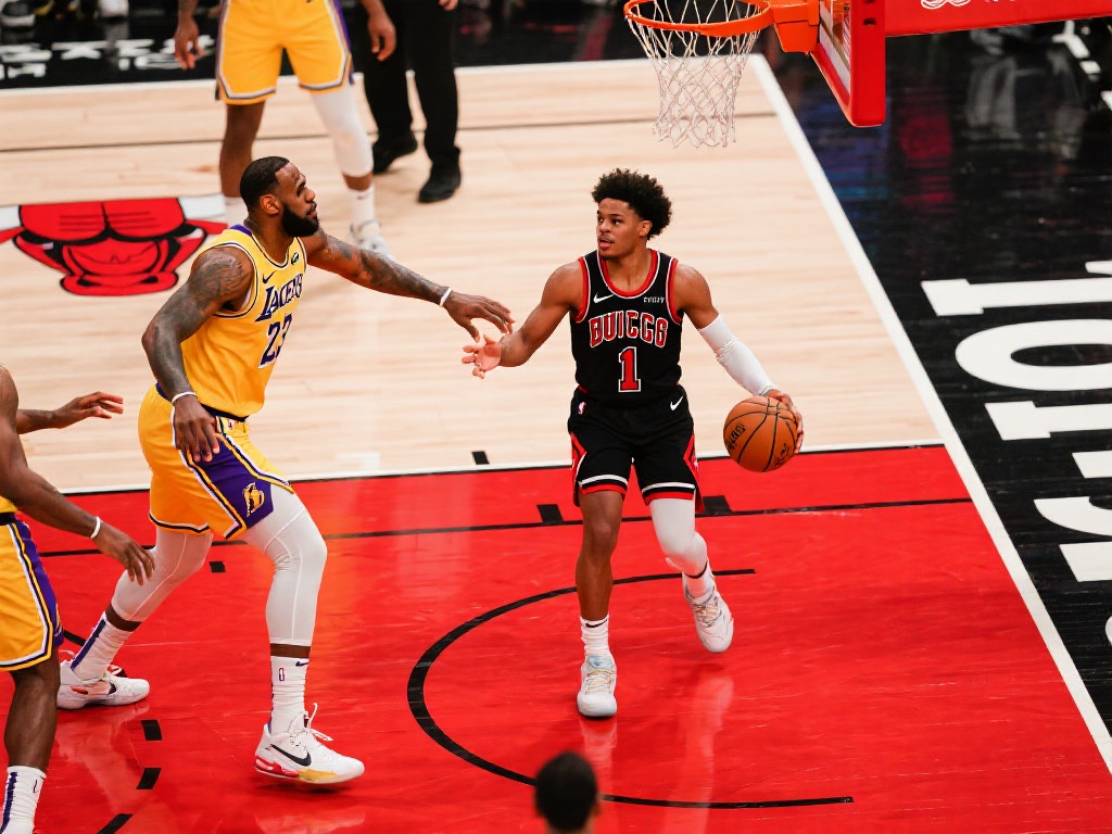 吉迪三双超远绝杀 公牛主场翻盘湖人 进入第四节后,公牛迅速调整策略。球队加大